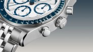 a closeup of an affordable tissot automatic chronograph