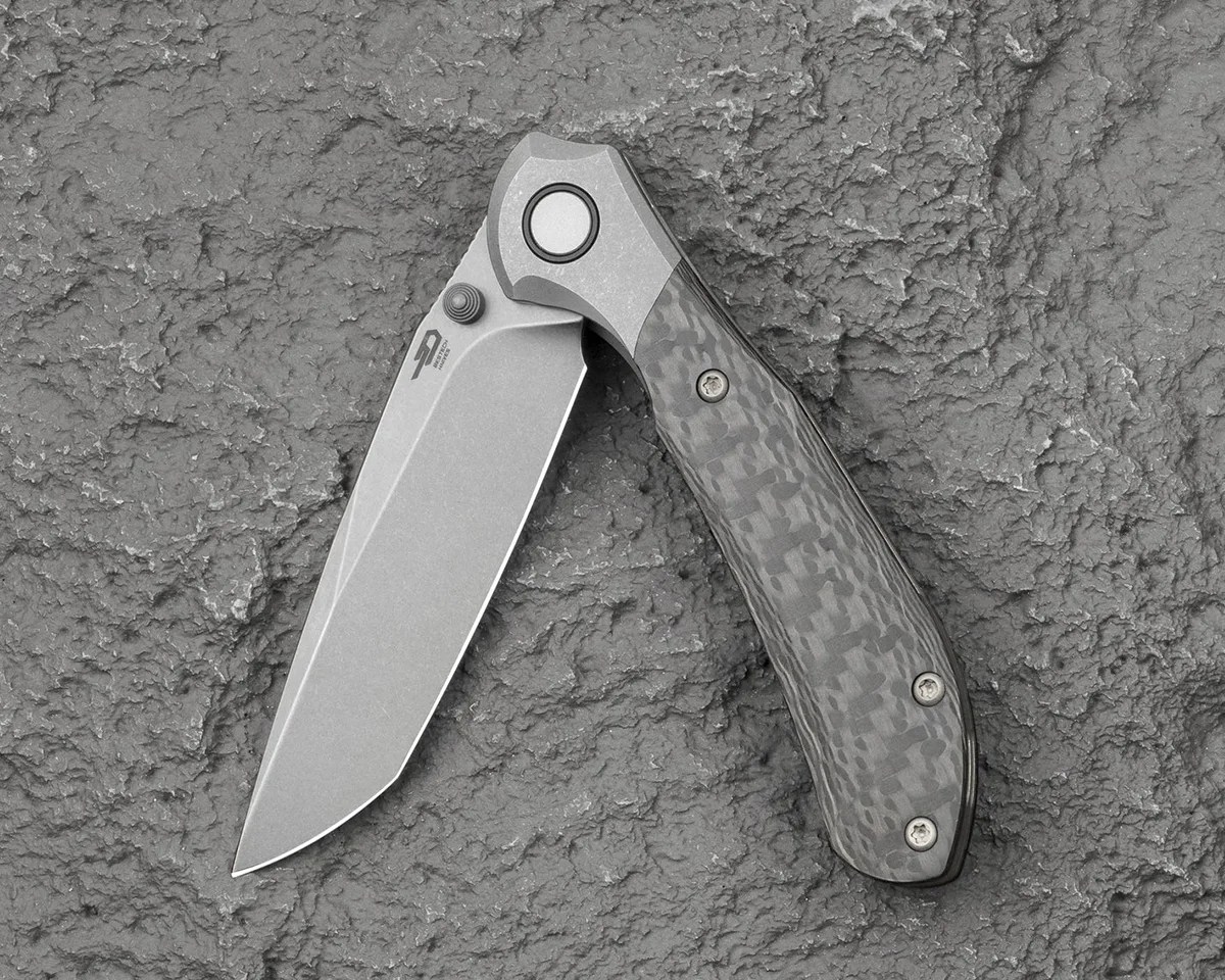 Bestech Constellation knife on stone background