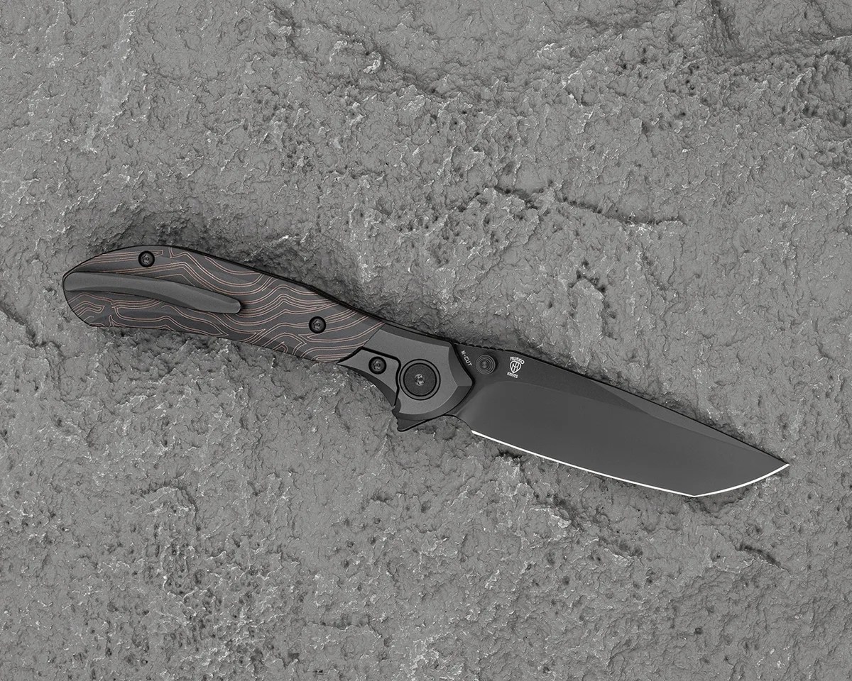 Bestech Constellation knife on stone background