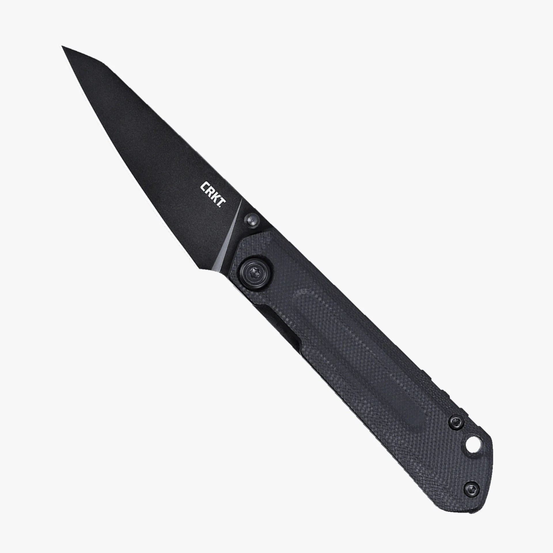 CRKT 2670 Straight Frame Lock knife on gray background
