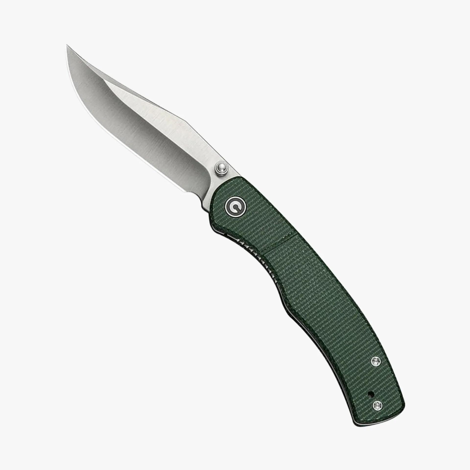 Civivi Clingman knife on gray background