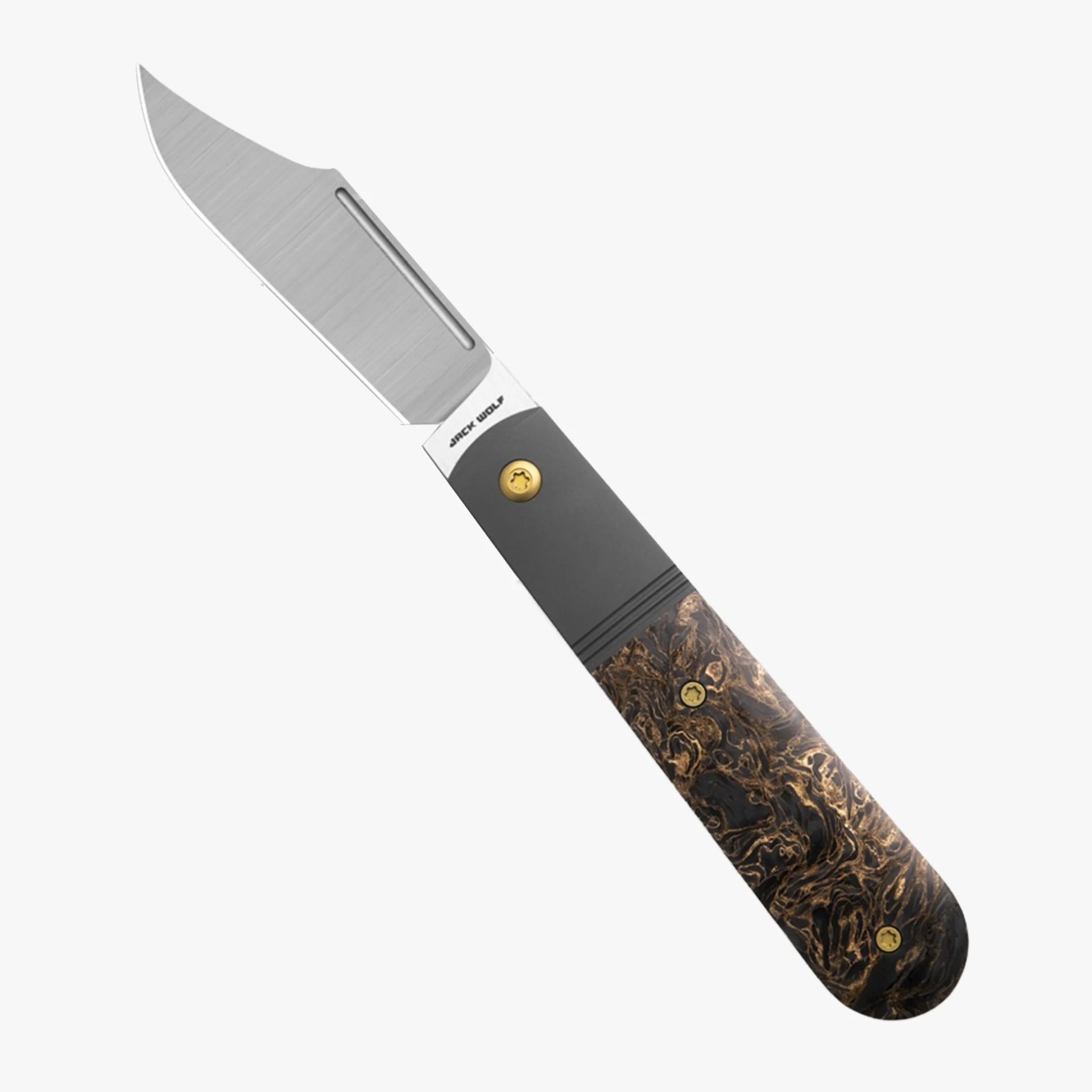 Jack Wolf Knives Primo Jack knife on gray background