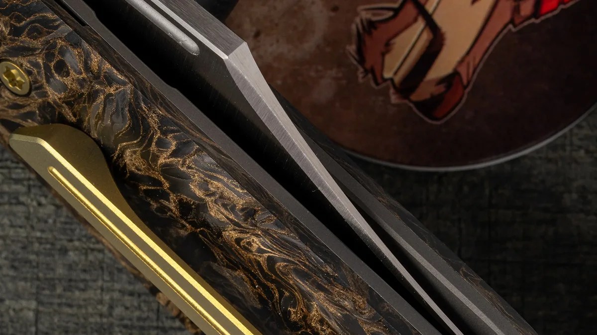 Closeup of Jack Wolf Knives Primo Jack knife