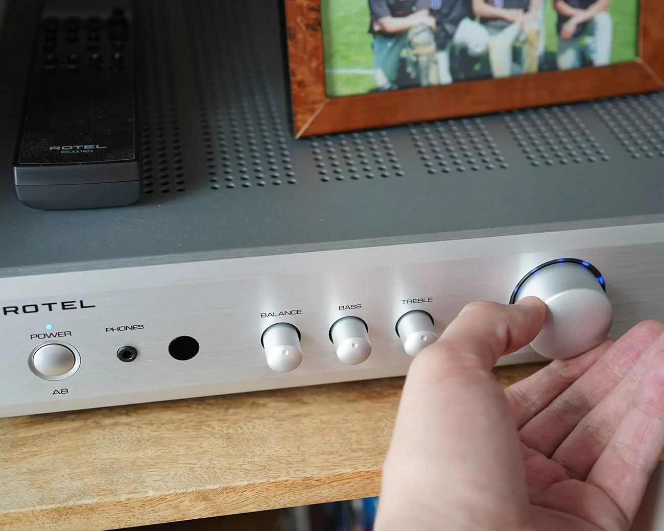 Rotel A8 integrated amplifier