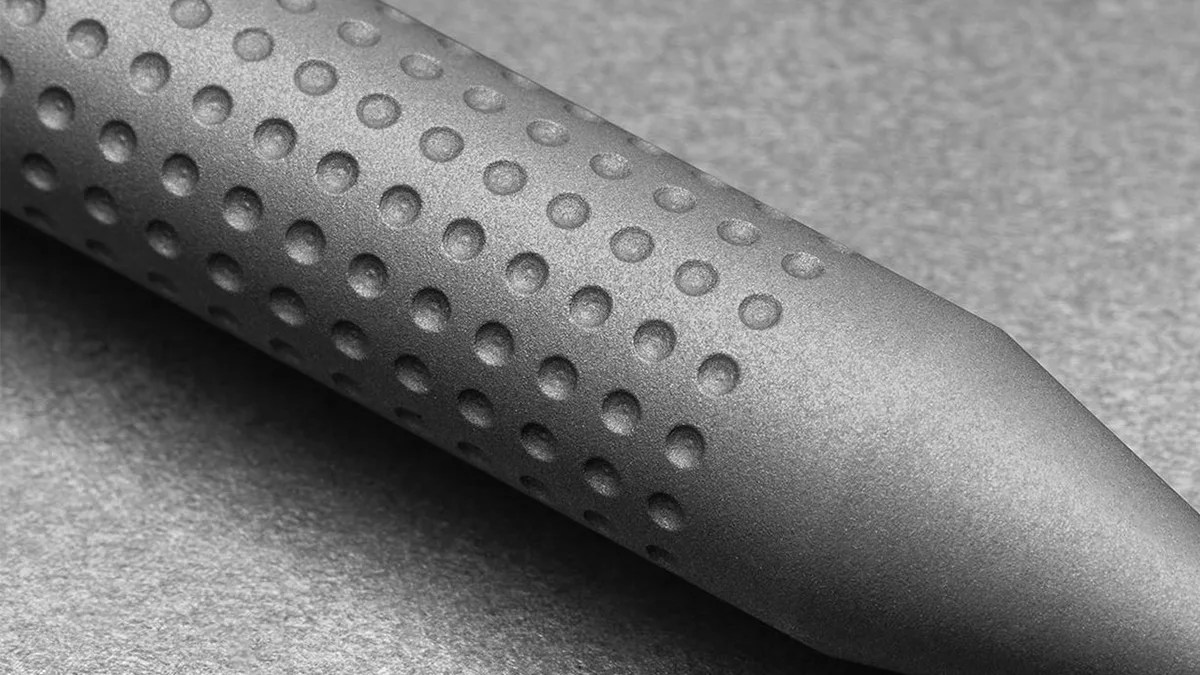 Closeup of The James Brand The Bolen EDC Pen
