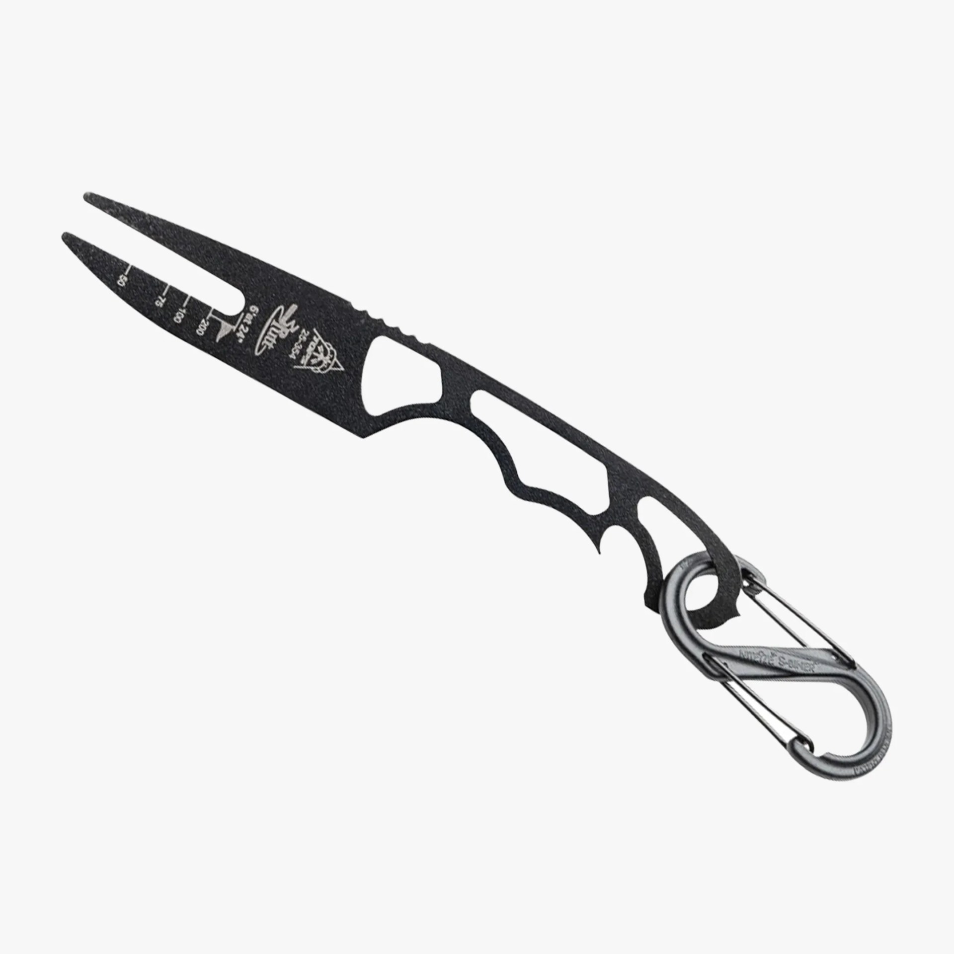 Tops Knives 3 Putt golf multi-tool on gray background
