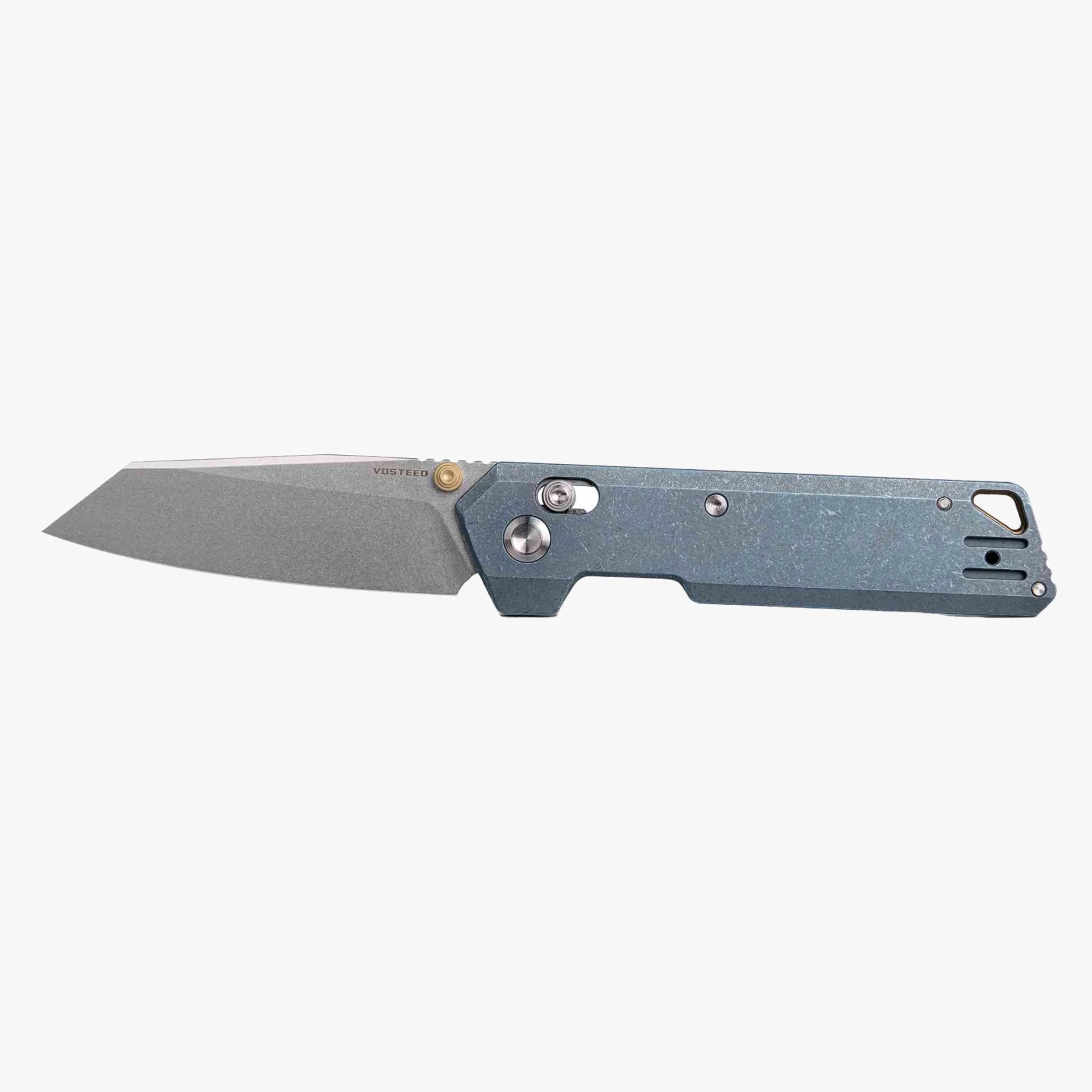 Vosteed Parallel S35VN knife on gray background