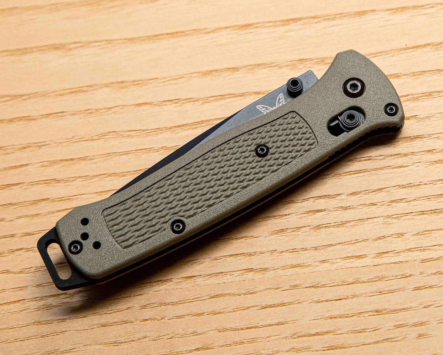 benchmade bailout folded
