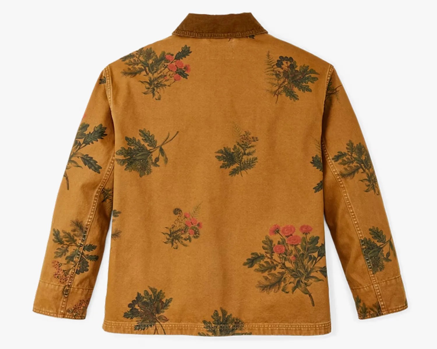 filson womens canvas barn coat back