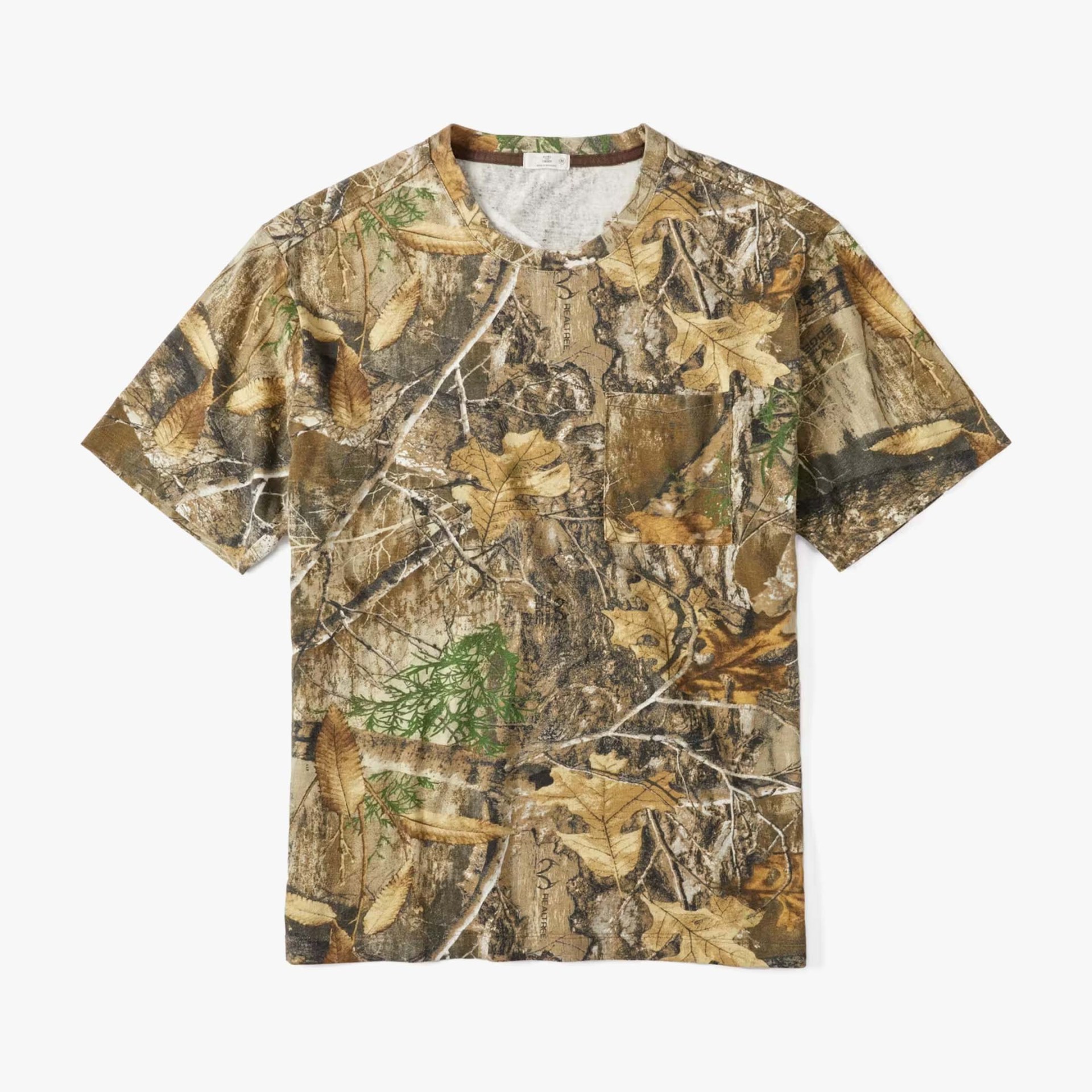 a camo t-shirt