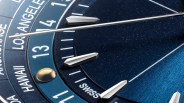 a closeup of a frederique constant watch dial