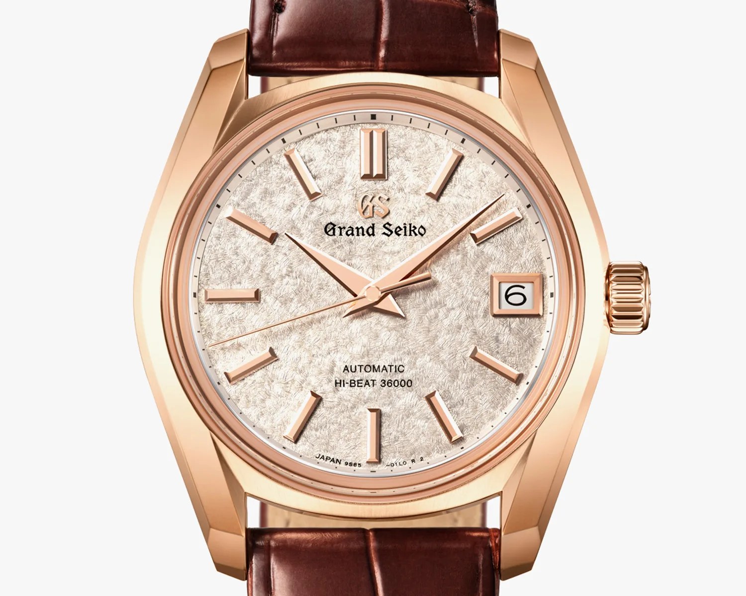 a gold Grand Seiko Watch