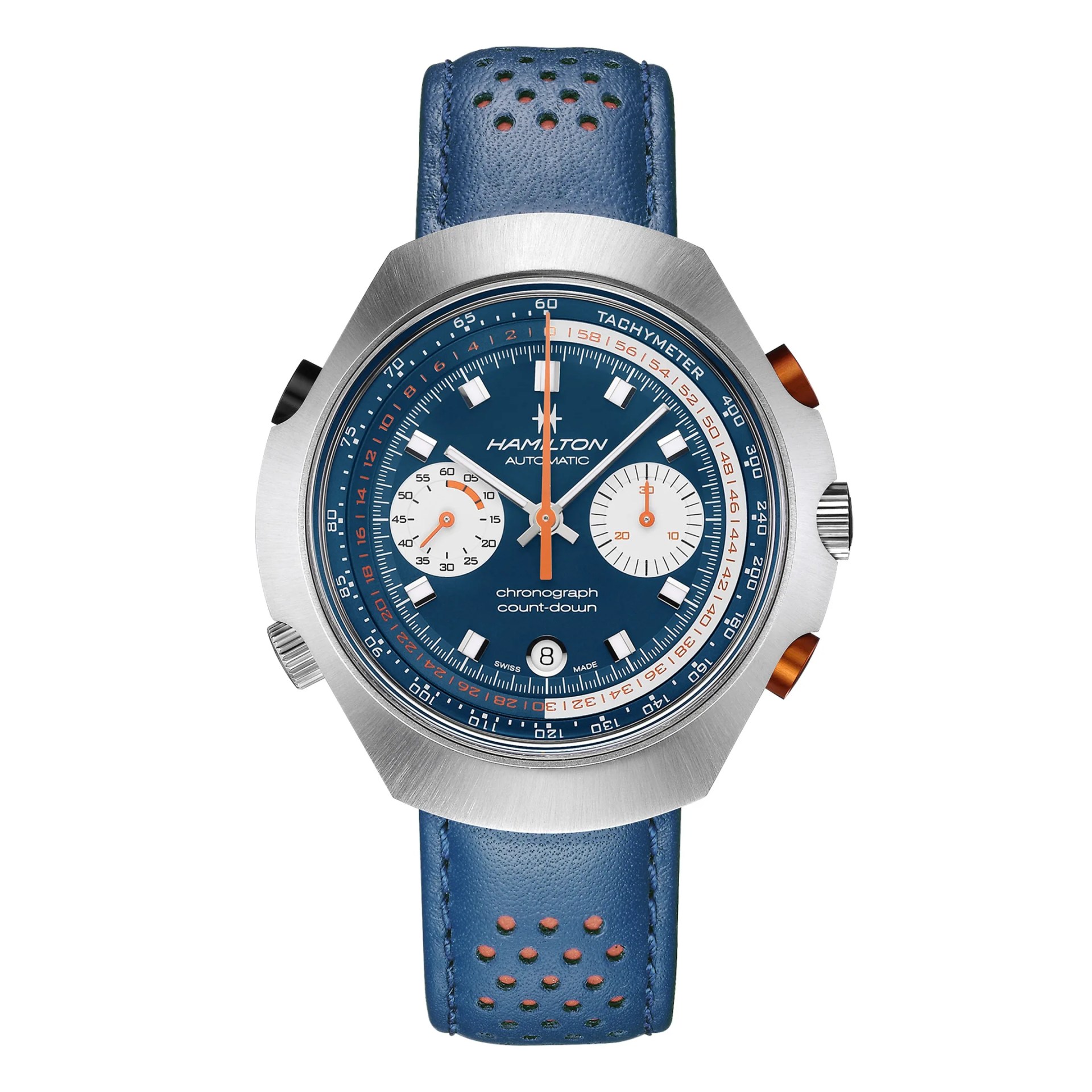 a hamilton chronograph watch