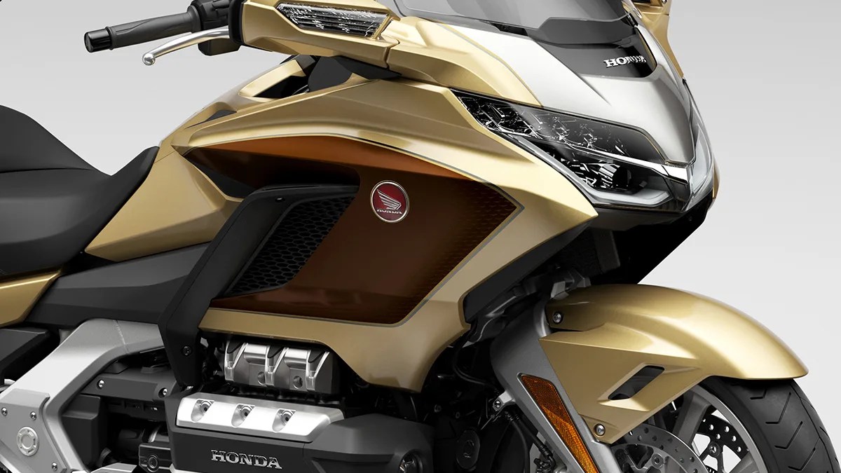 honda gold wing 50th anniversary macro