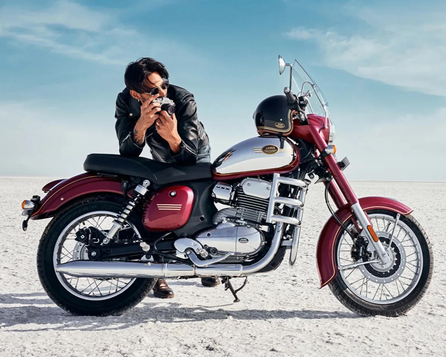 jawa 350 legacy edition sand