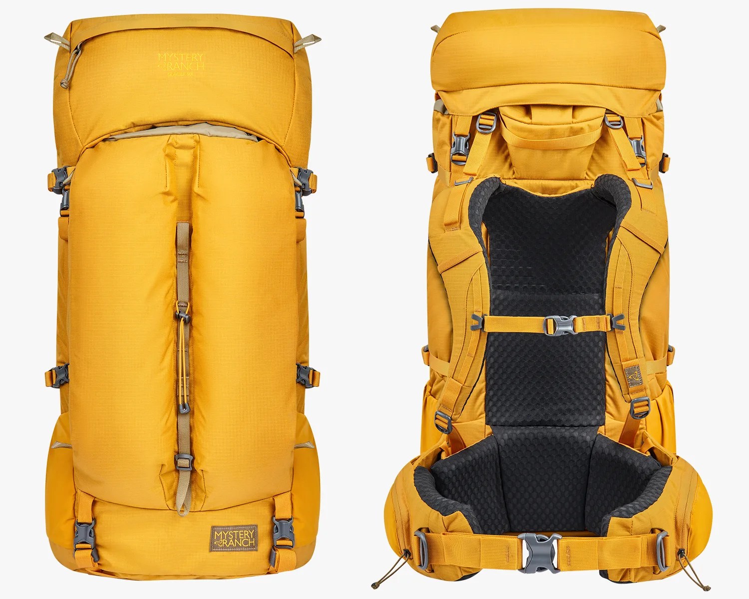 mystery ranch glacier pack back front