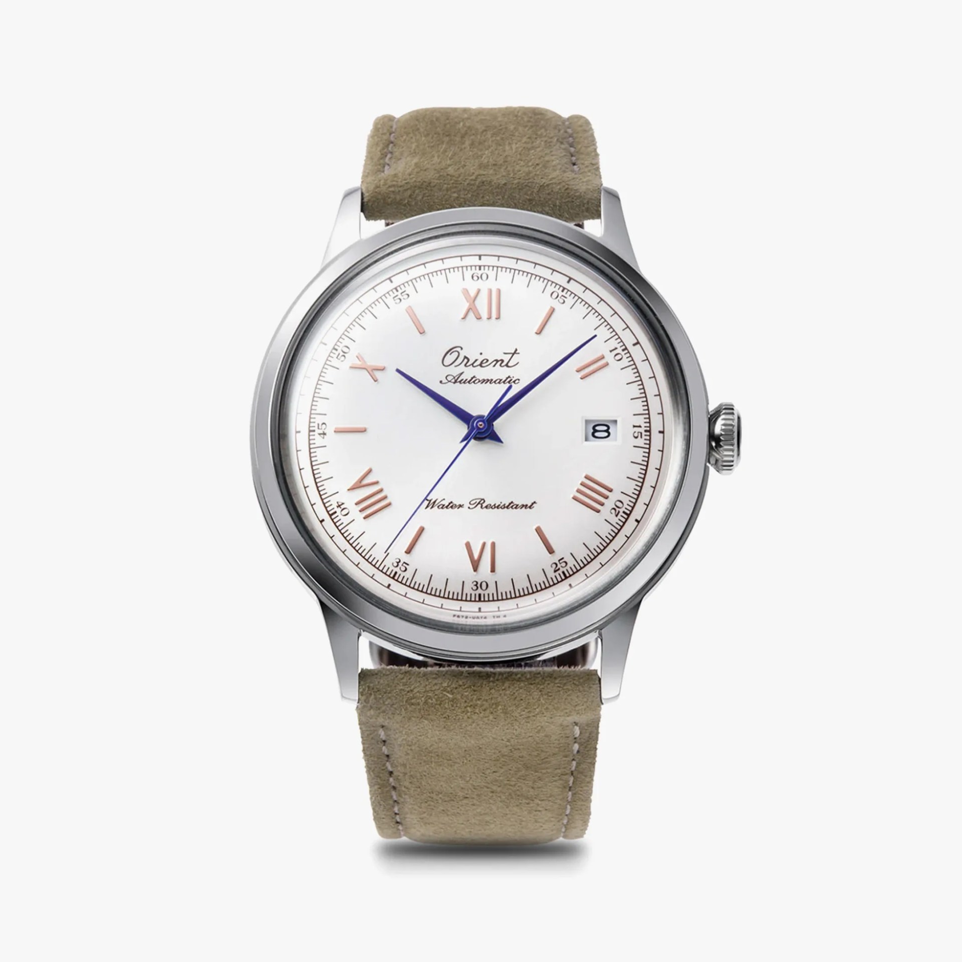 A white dial dress watch