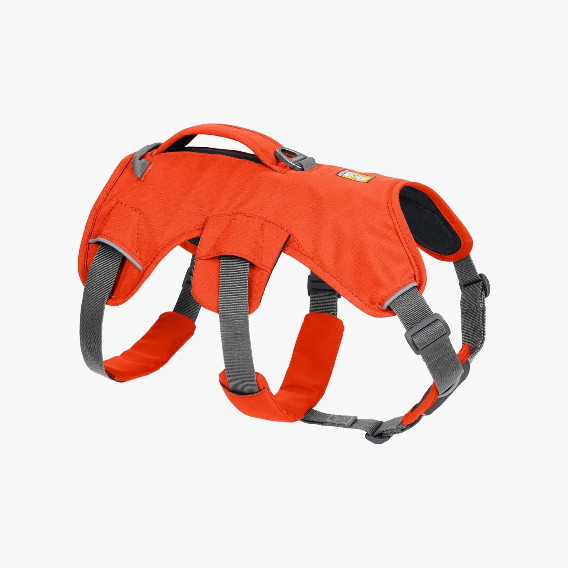 orange dog harness