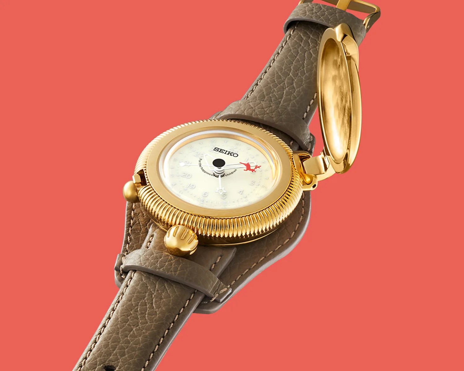 a seiko concept watch on a leather strap
