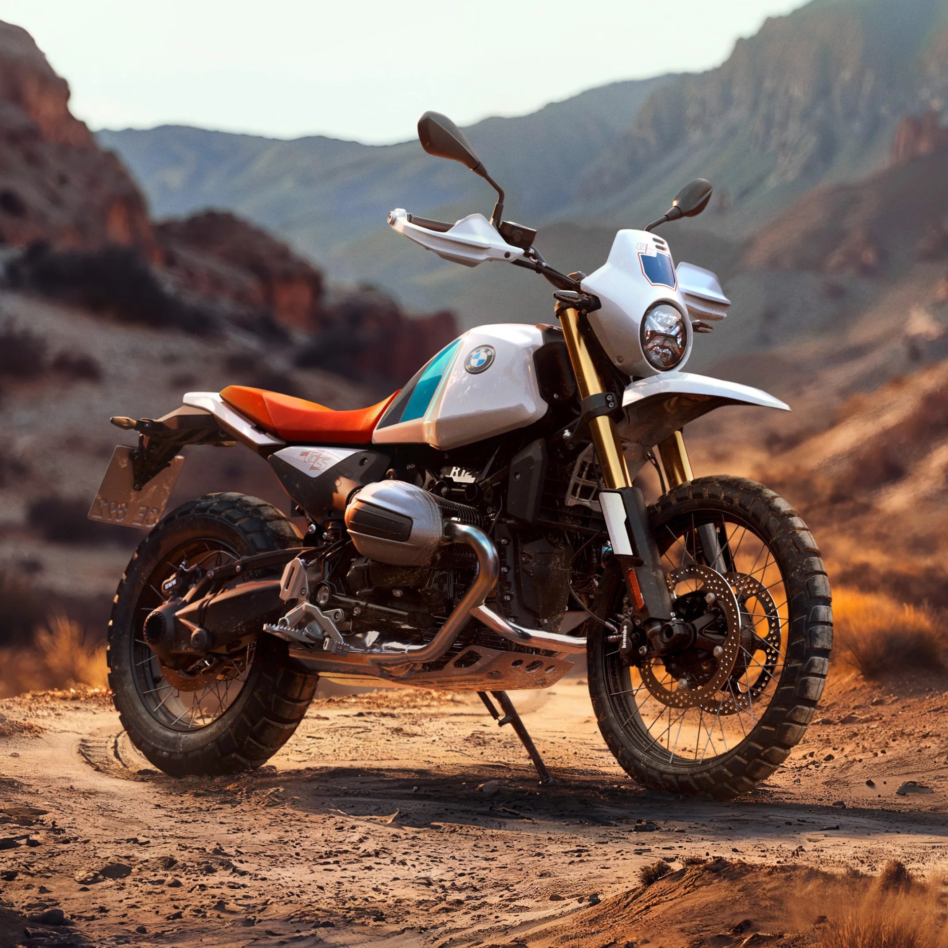 2026 BMW R 12 G/S motorcycle in desert
