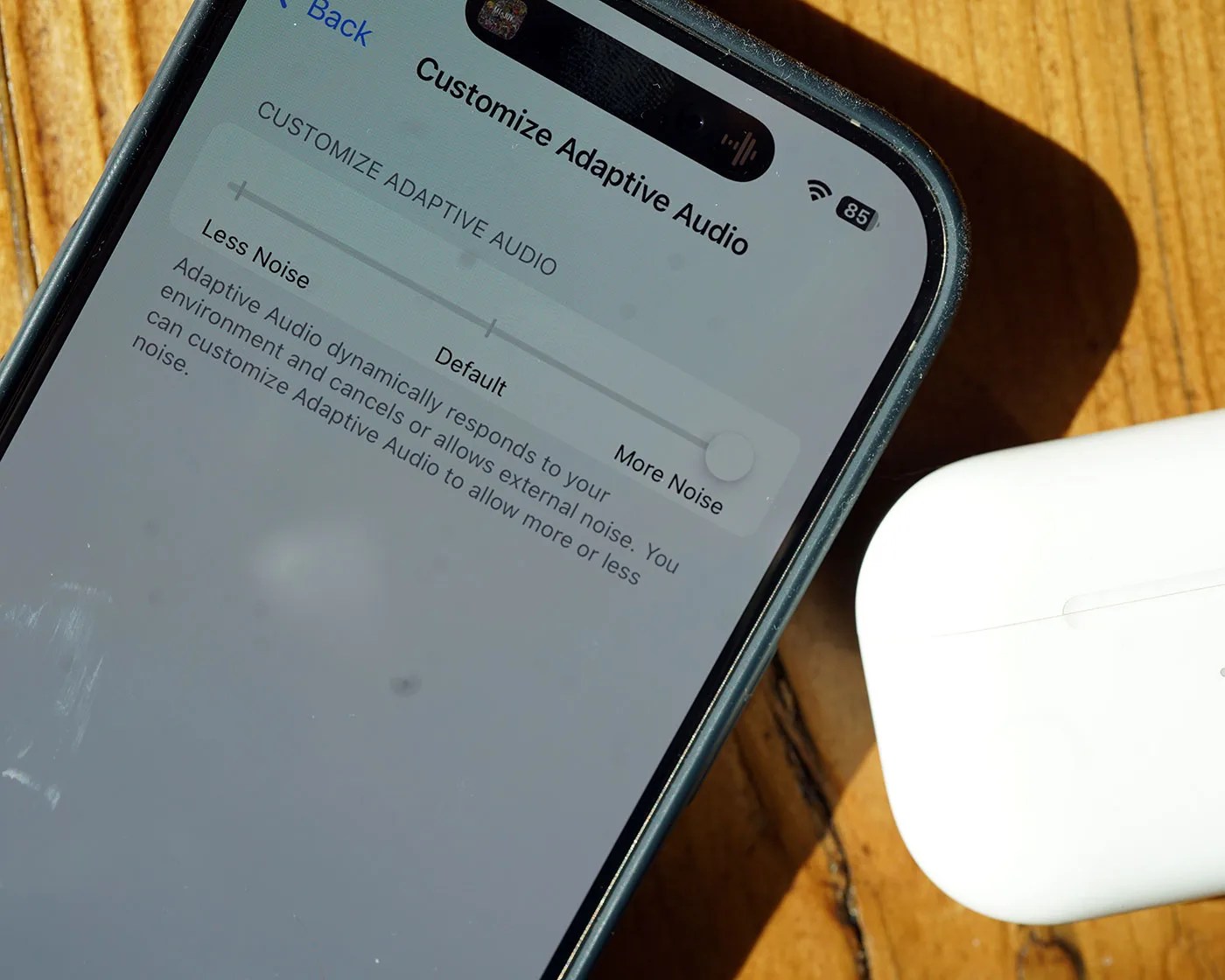 AirPods Adaptive Audio