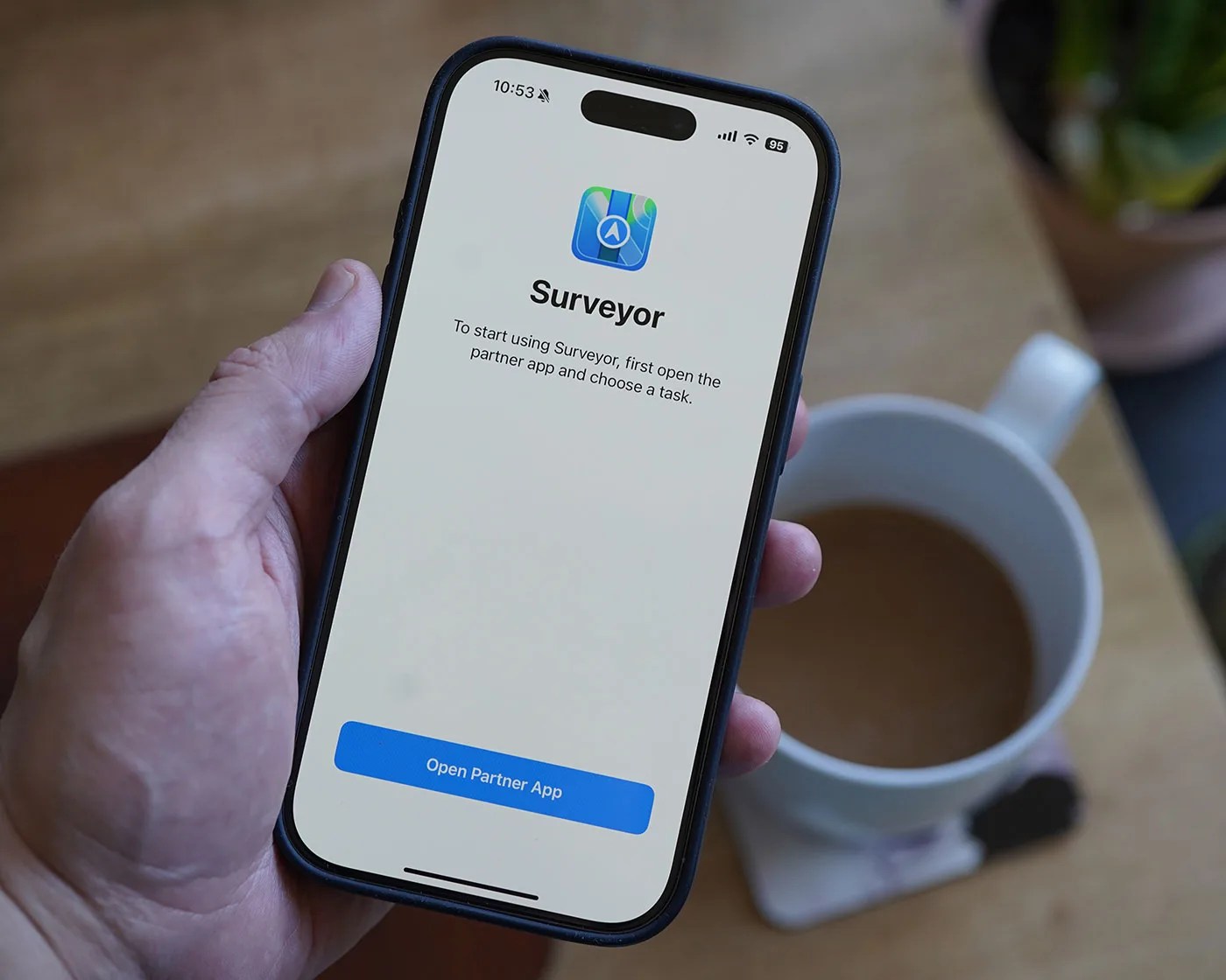 Apple Maps Surveyor app
