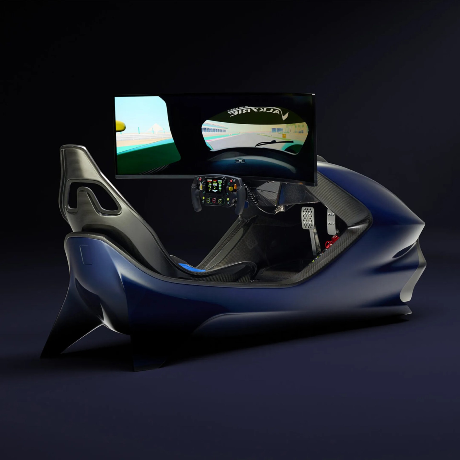 Aston Martin x Curv Racing AMR-C01-R racing simulator