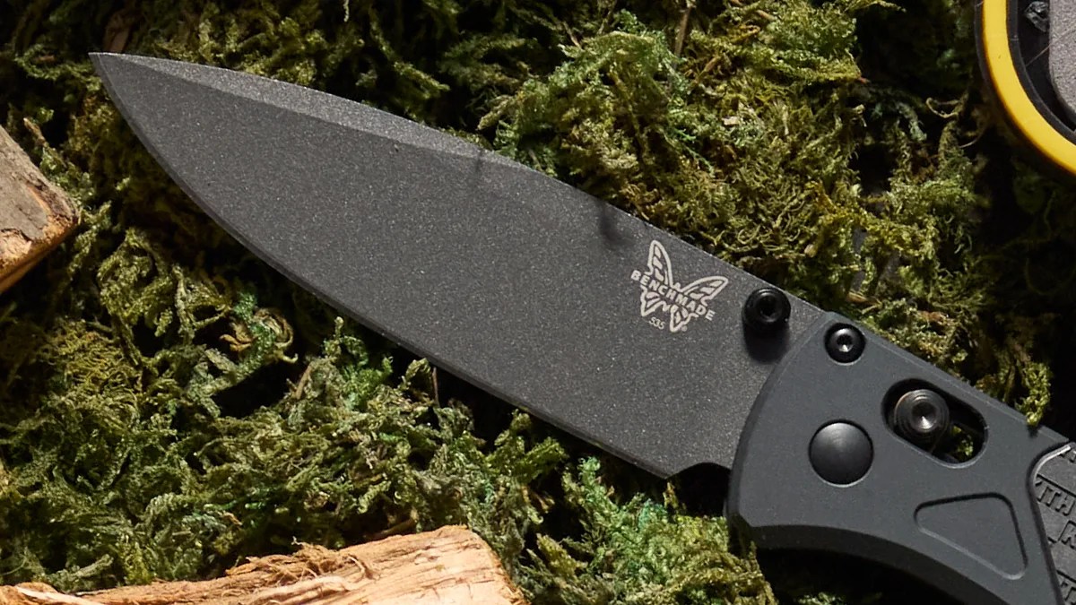 Closeup of Benchmade BKC x Kith Bugout 535BK 2501