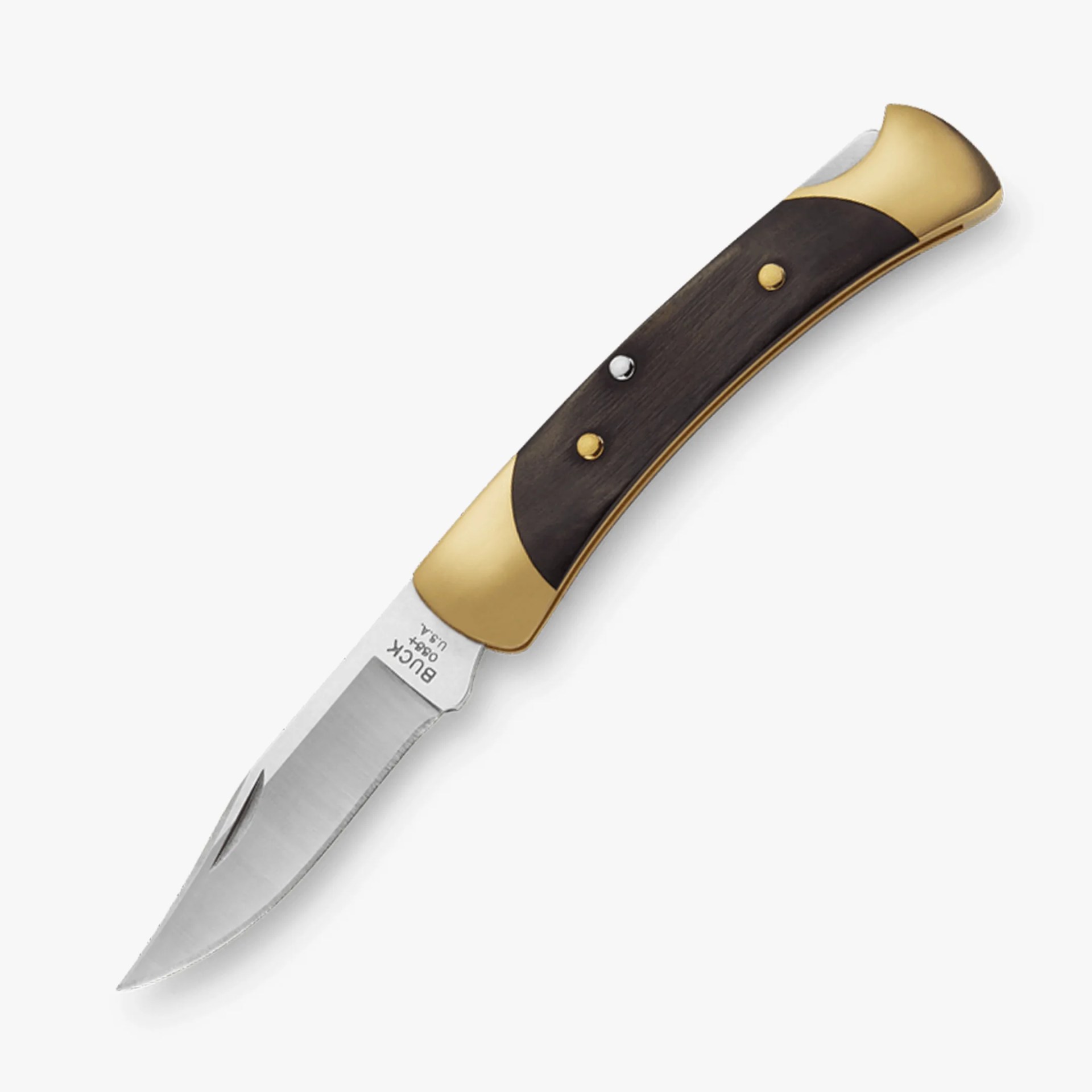 Buck The 55 Knife Custom on gray background