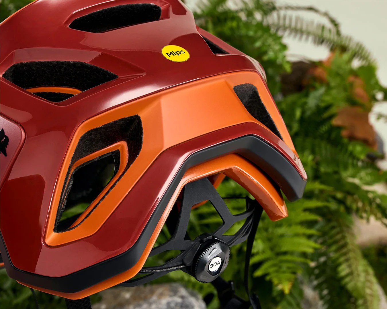 Fox Racing Speedframe RS Helmet MIPS detail on back