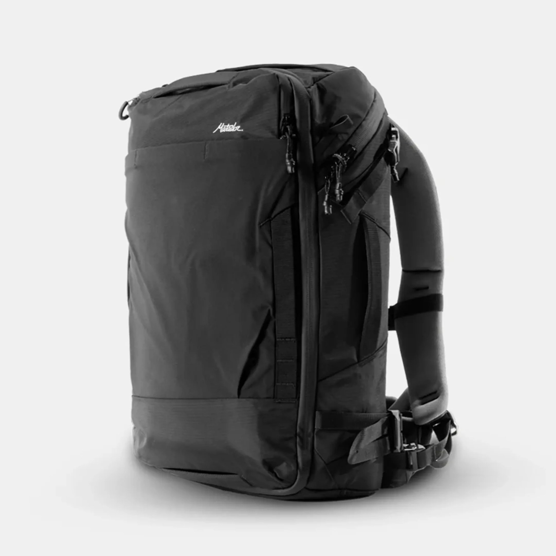 Matador GlobeRider35 Travel Backpack on gray background