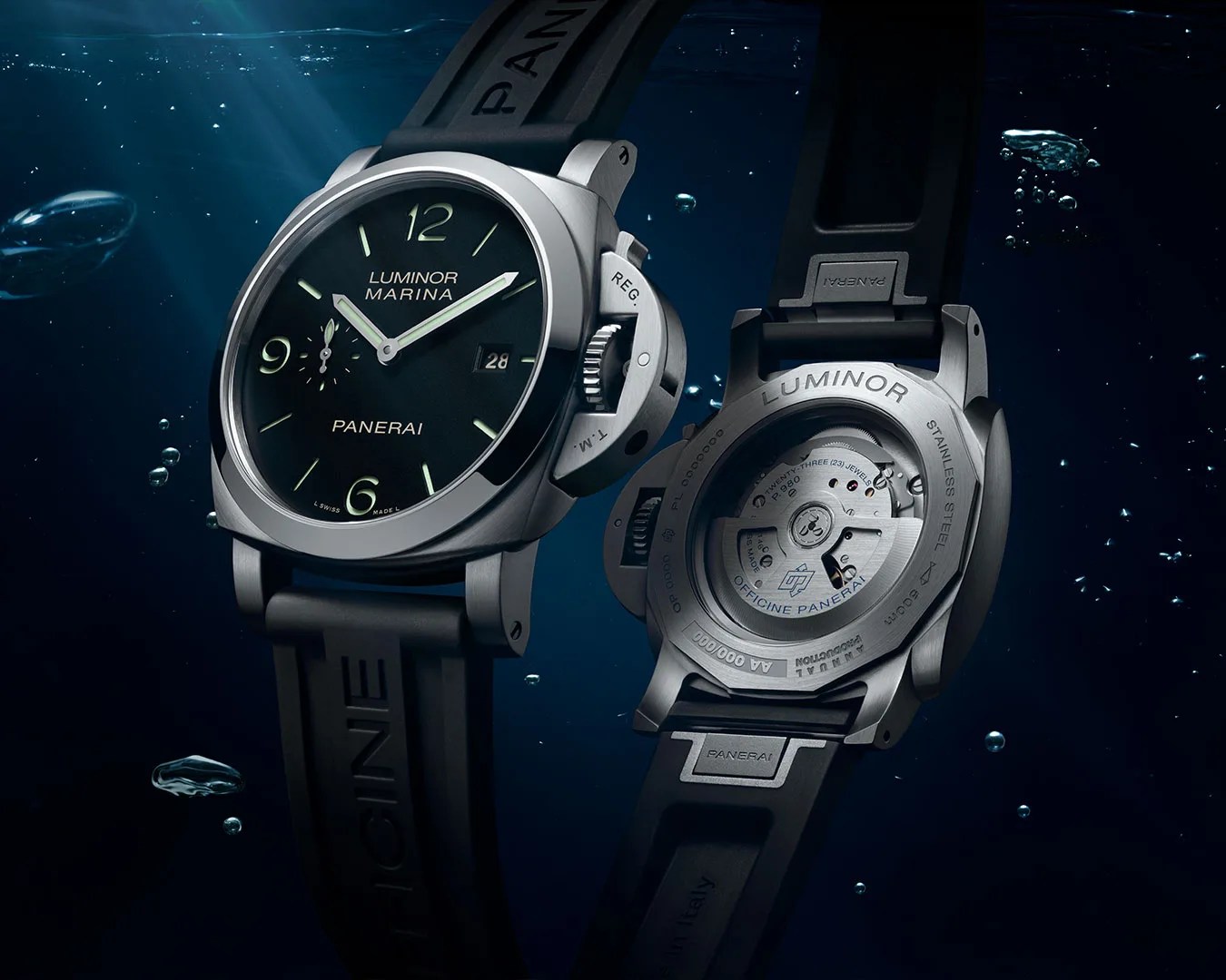 Panerai Luminor Marina Watch underwater
