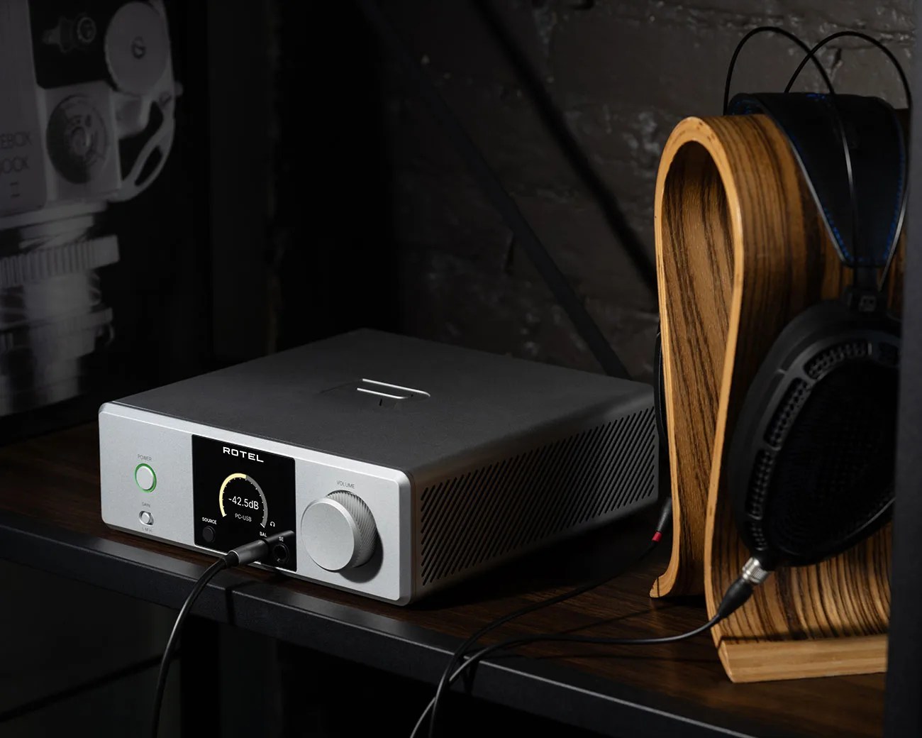Rotel headphone amplifier