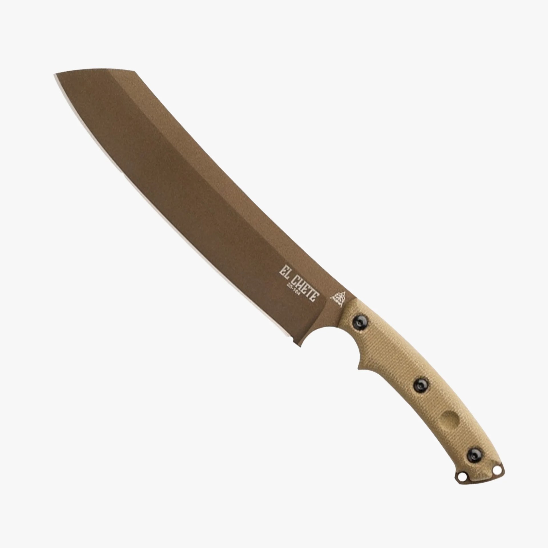 Tops Knives El Chete Mini on gray background
