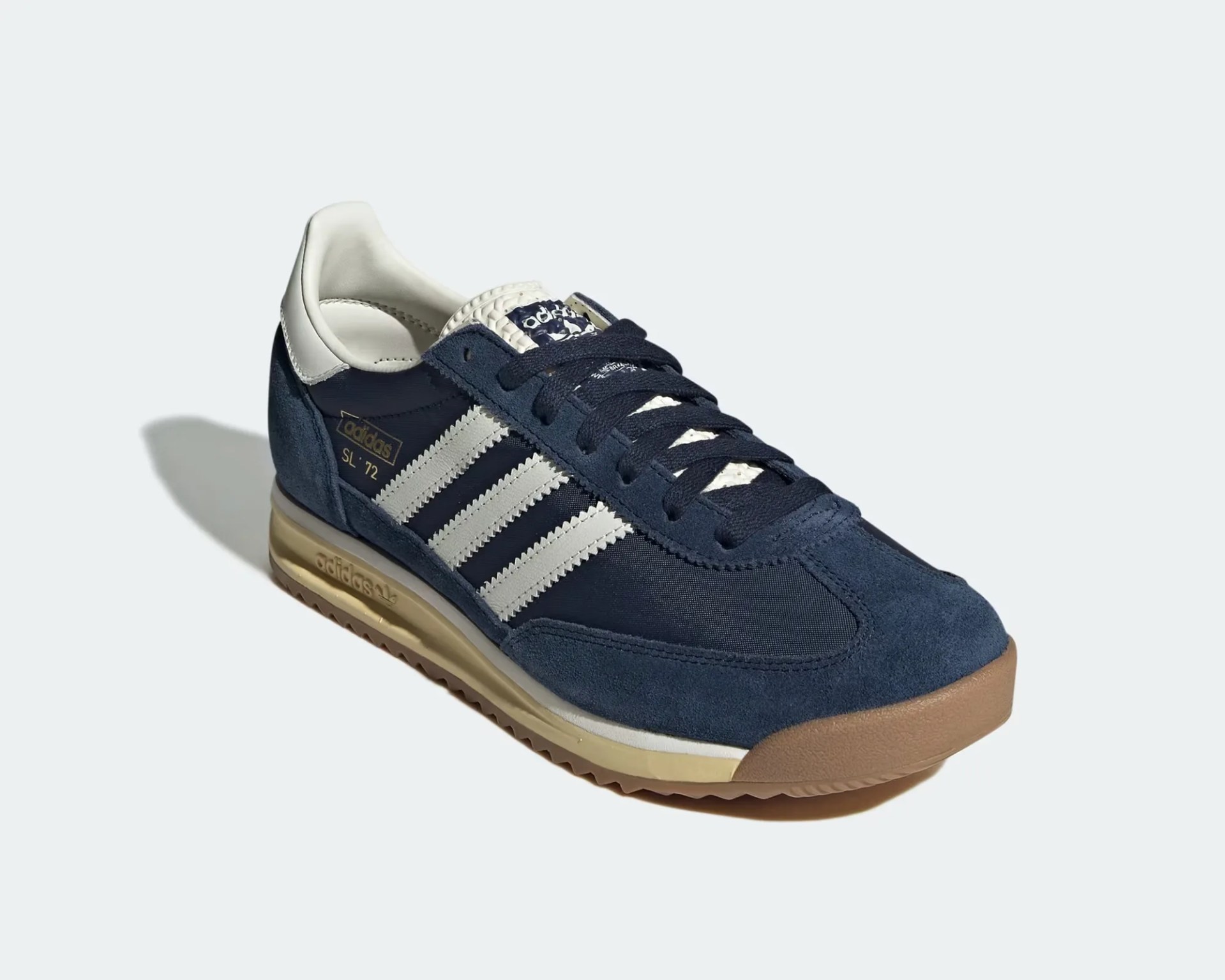 blue Adidas shoe