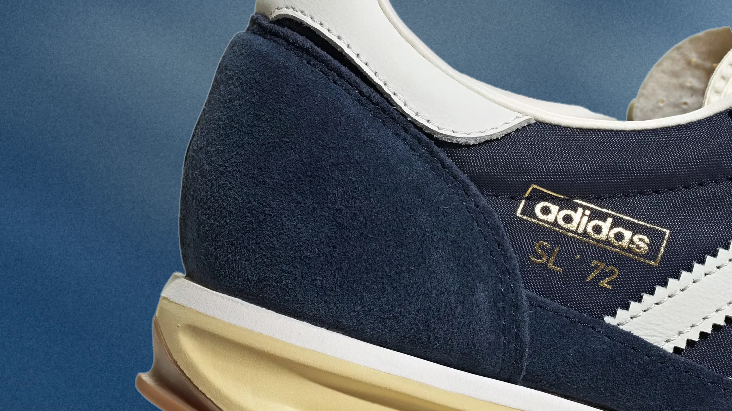 blue Adidas shoe
