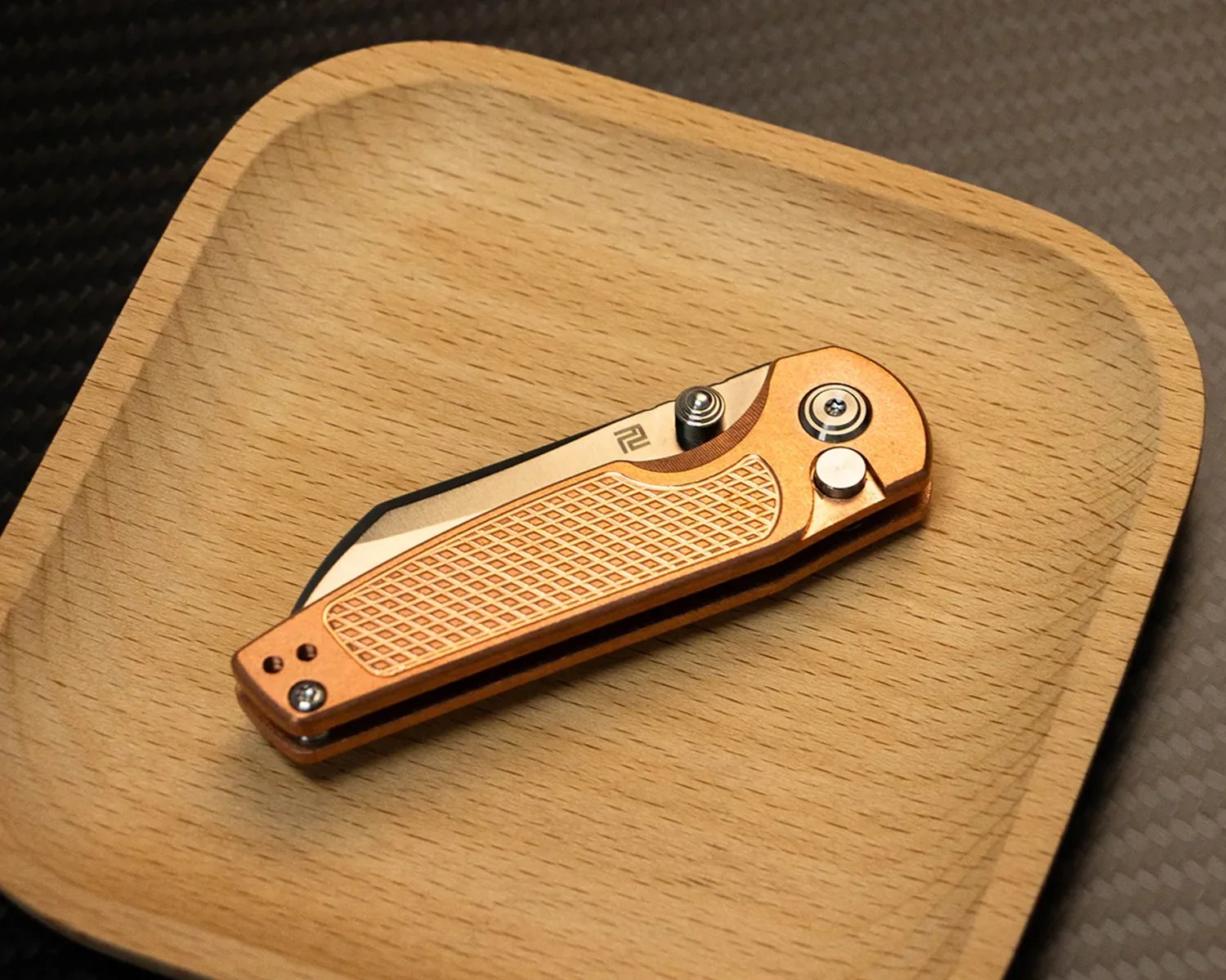artisan cutlery cleo copper folded