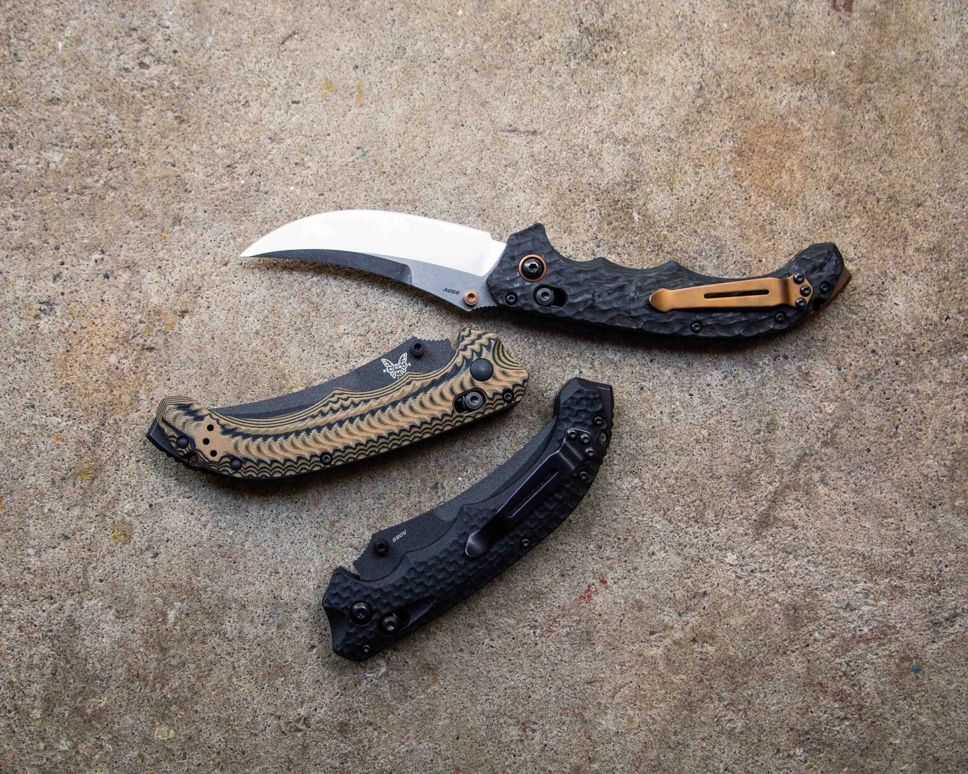 benchmade mini bedlam heroic trio