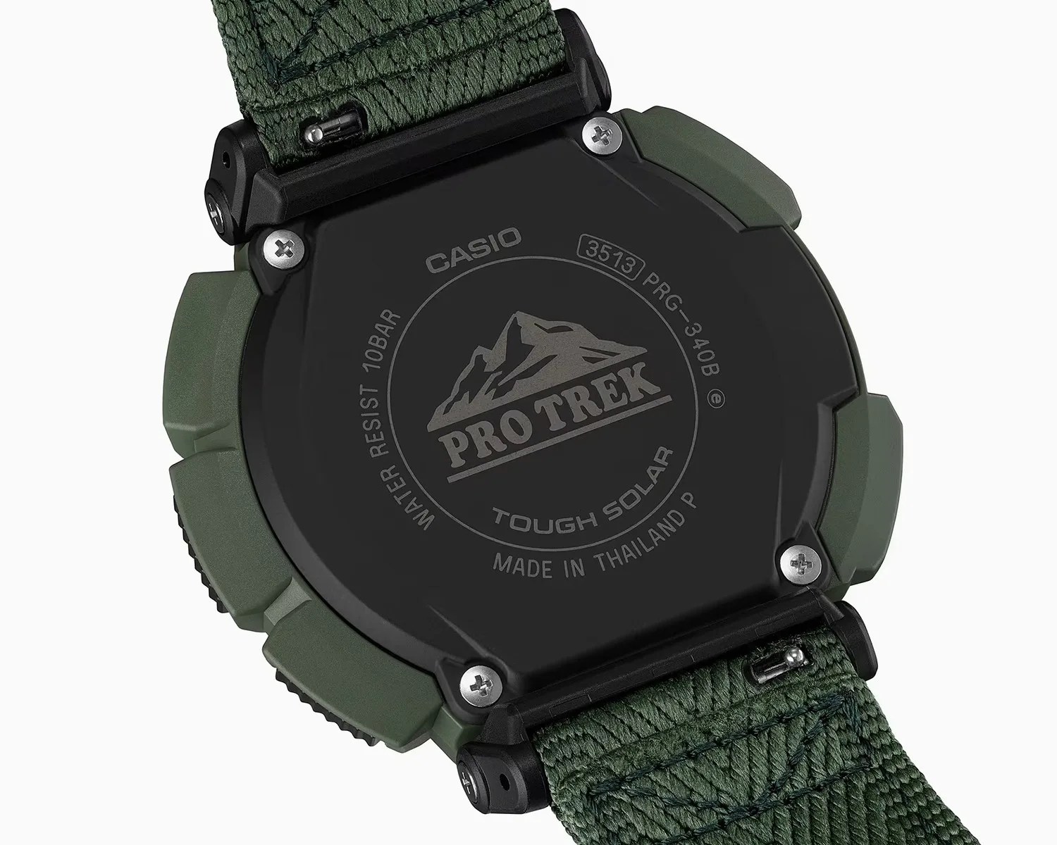 casio pro trek prg-340b-3 caseback