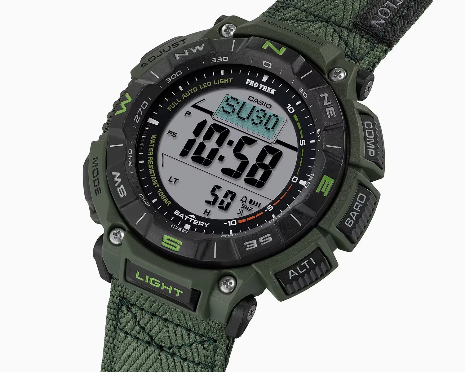 casio pro trek prg-340b-3 full