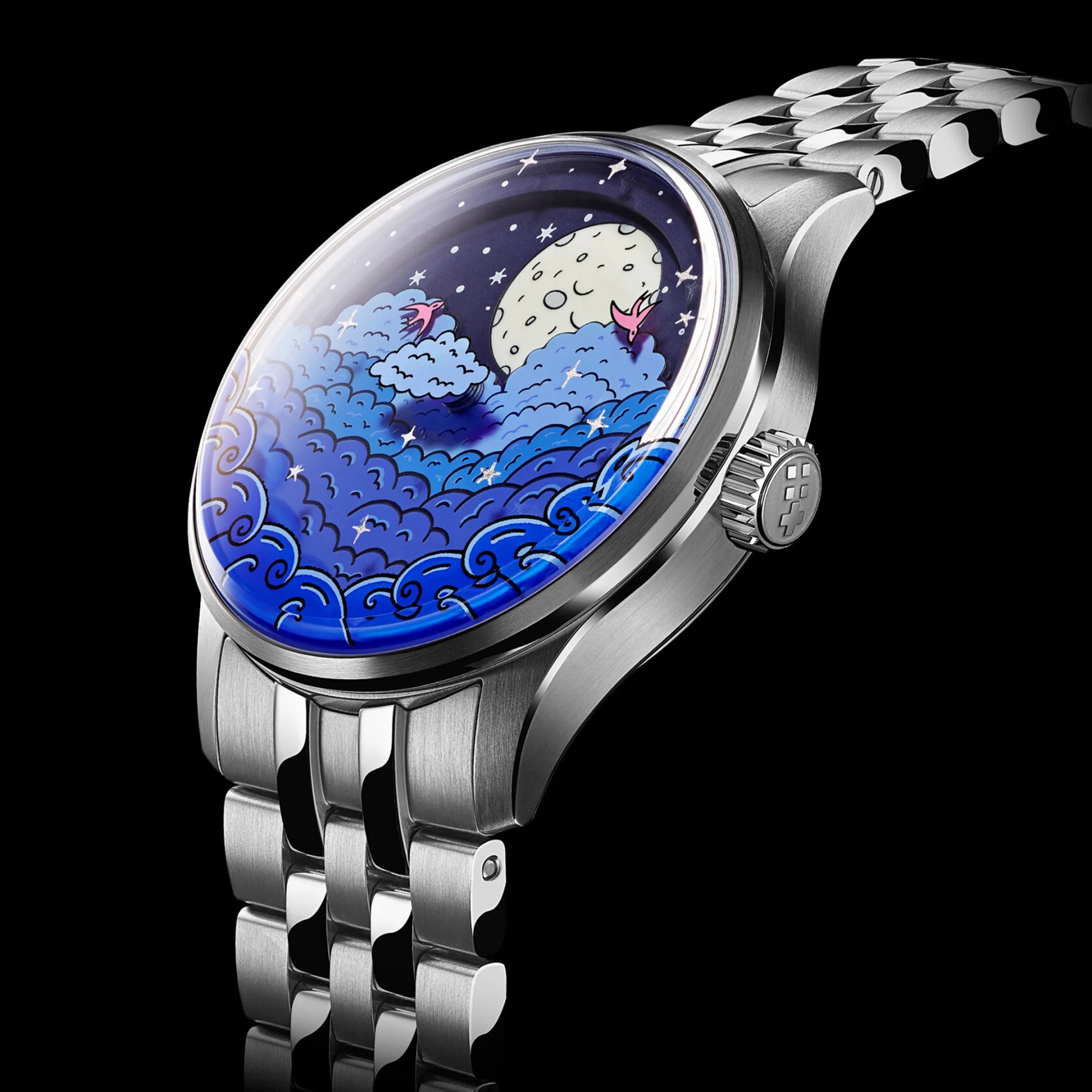 a christopher ward x mr jones watch