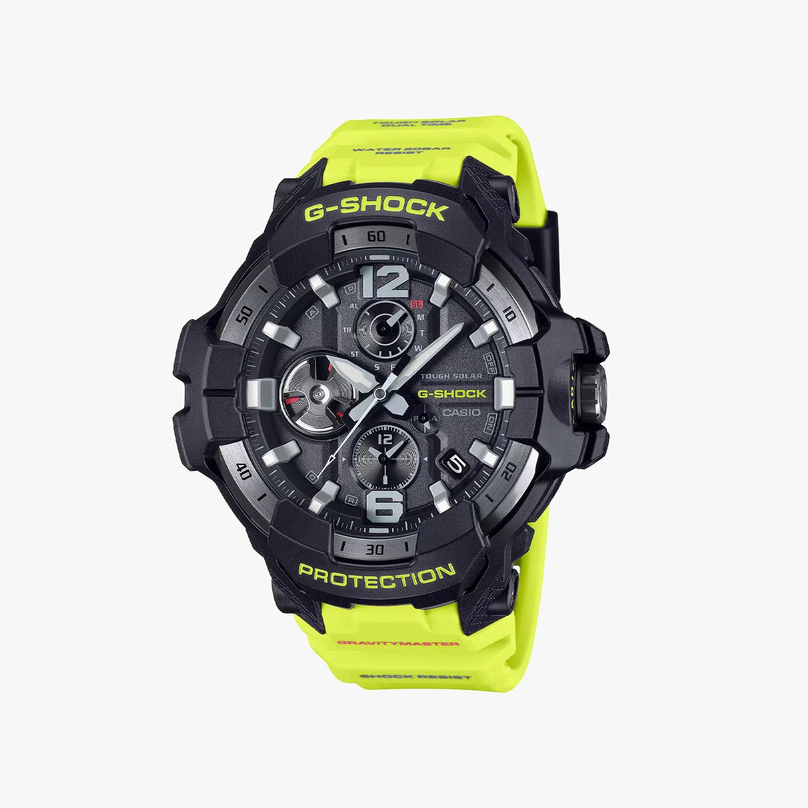 G-Shock rescue yellow watch