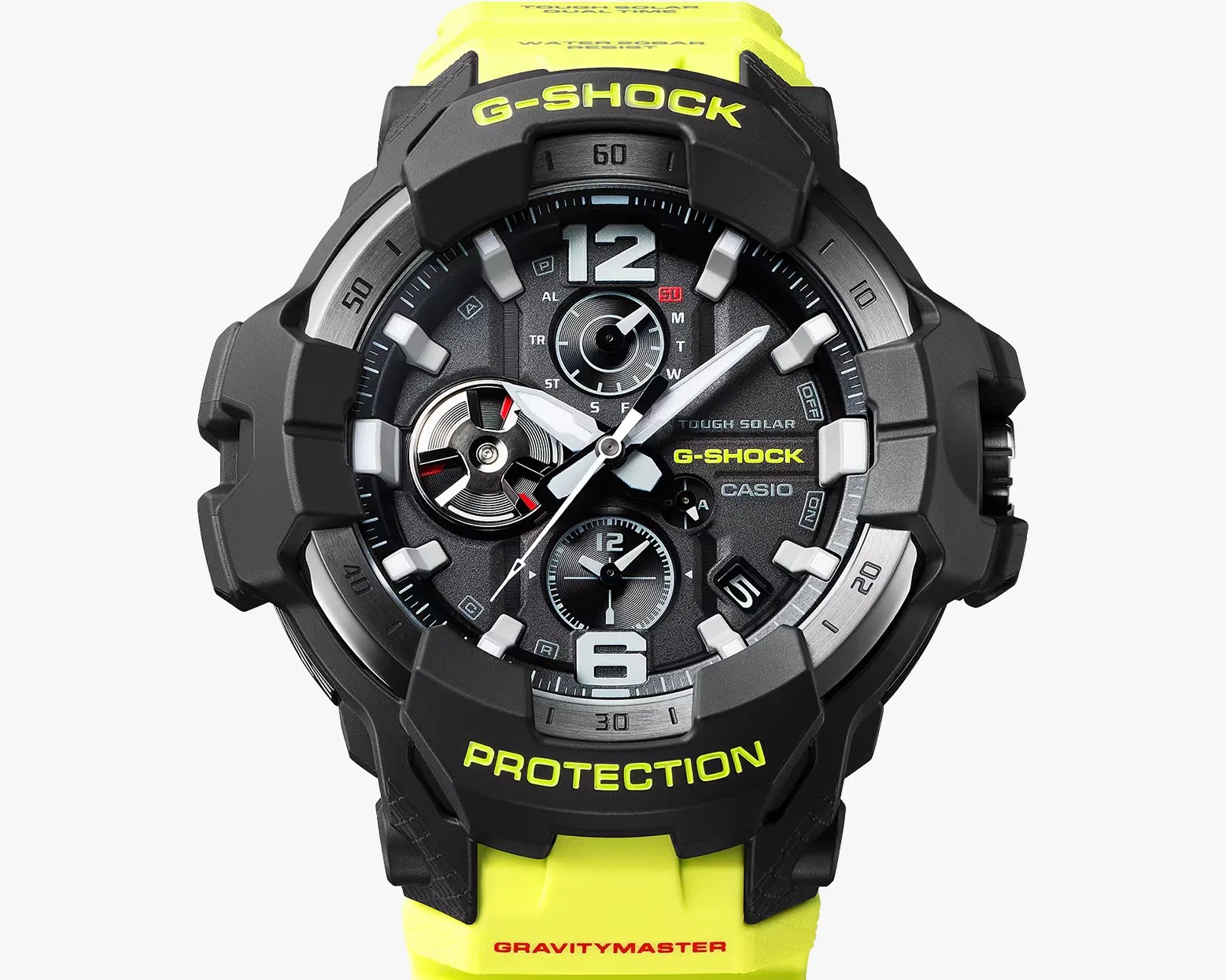 G-Shock rescue yellow watch
