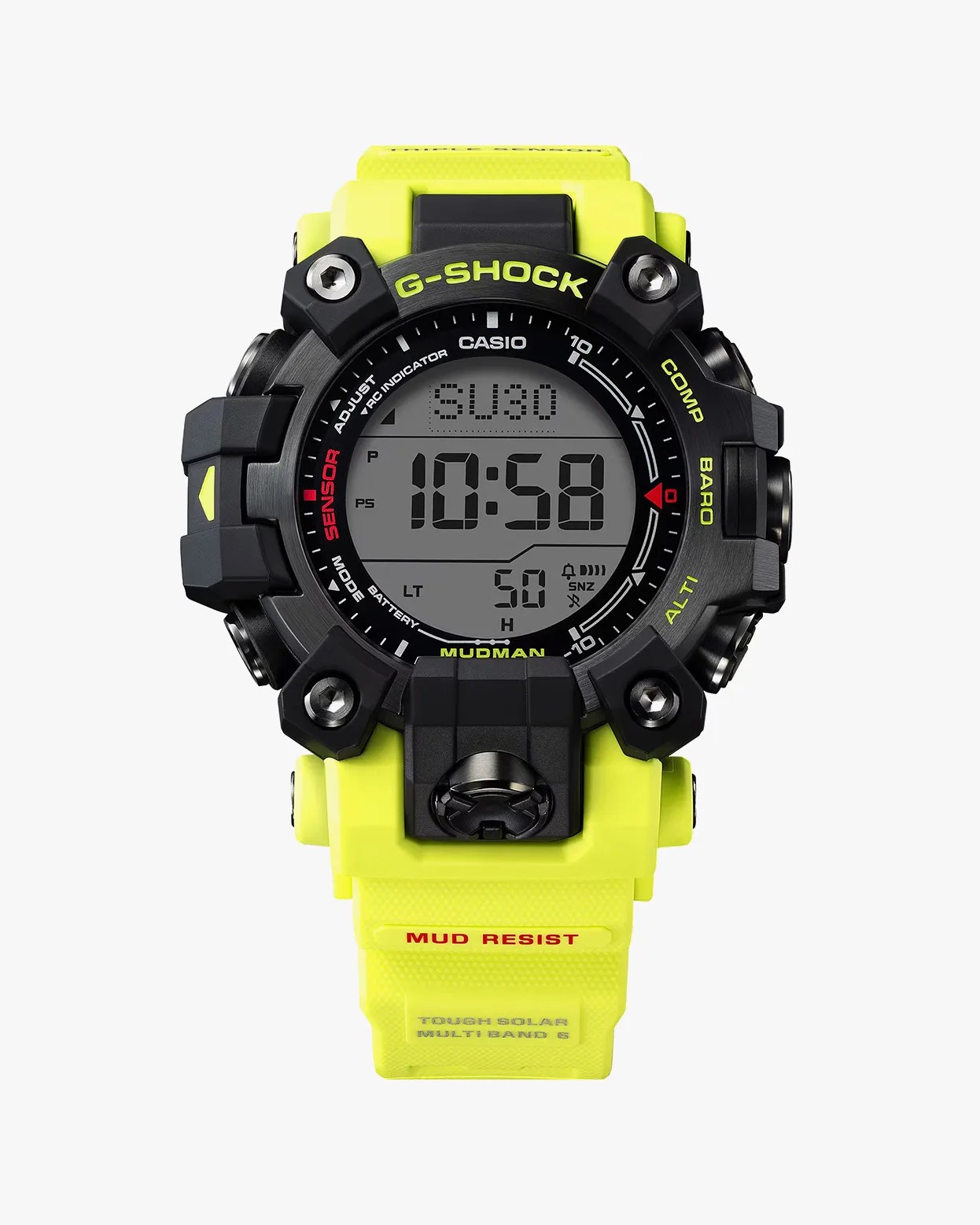 G-Shock rescue yellow watch