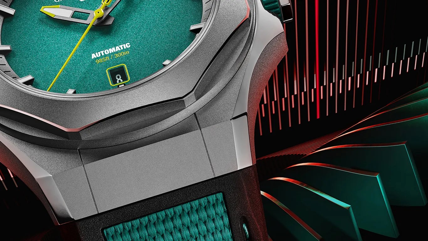 a closeup of a girard perregaux watch