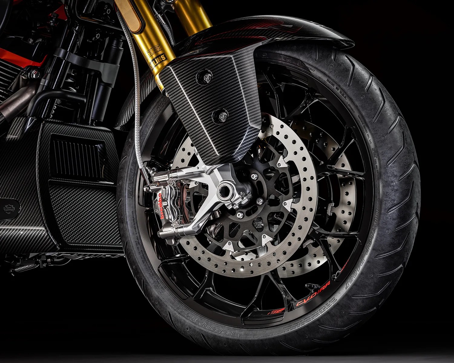 harley davidson cvo road glide rr brakes