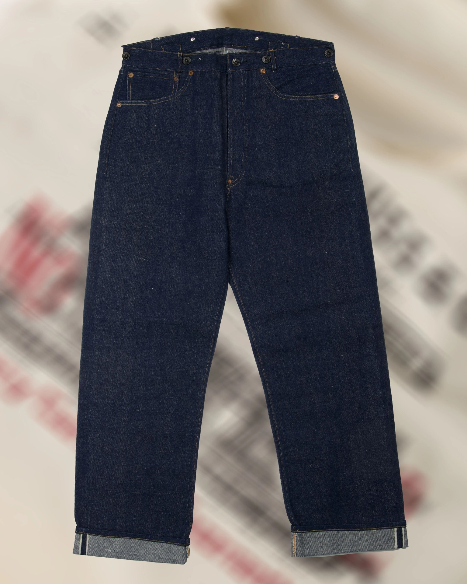 a vintage pair of Levi's jeans