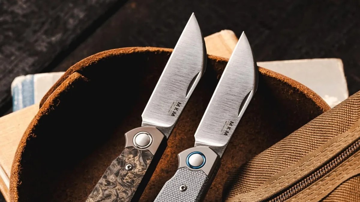 Two MKM Jaques knives in a valet tray