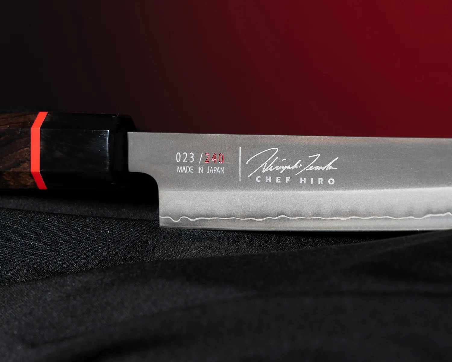 nissan z nismo precision sushi knife detail
