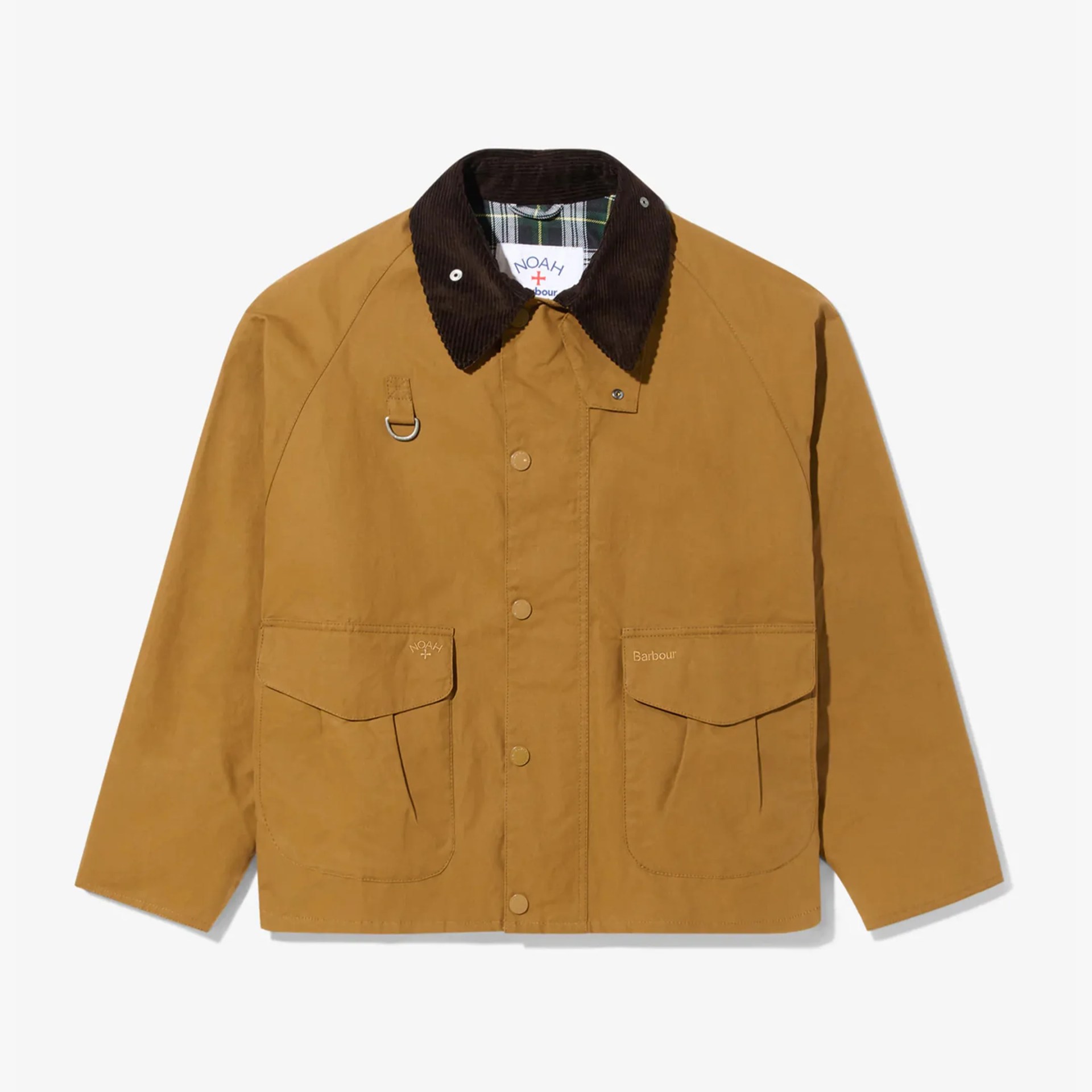 a brown waxed cotton jacket